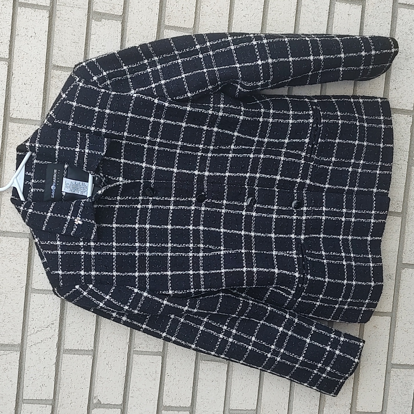 Black/While Jacket